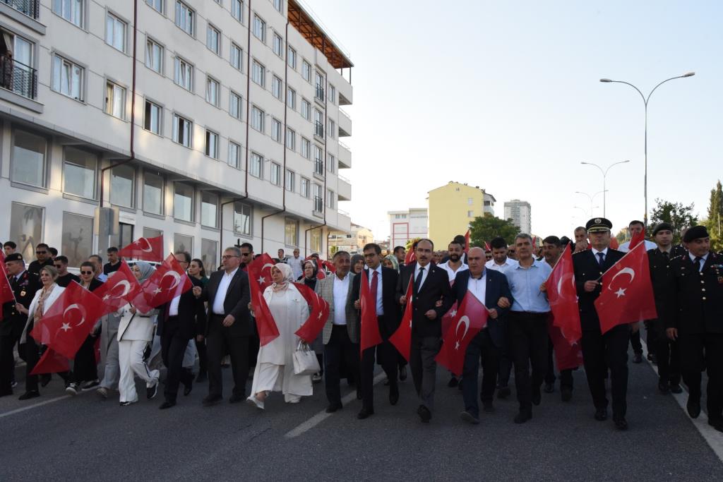 15 Temmuz Demokrasi ve Milli Birlik Günü Kutlandı